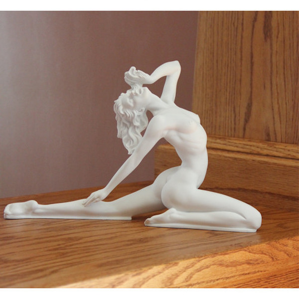 Extase Female Nude Statue High Ecstasy bonded Alabaster marble statue